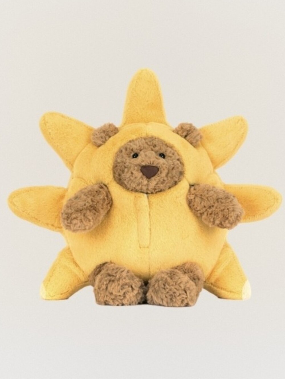 Jellycat Bartholomew Bear Sun Outfit 10.2x8.7x5.5" BNWT Authentic